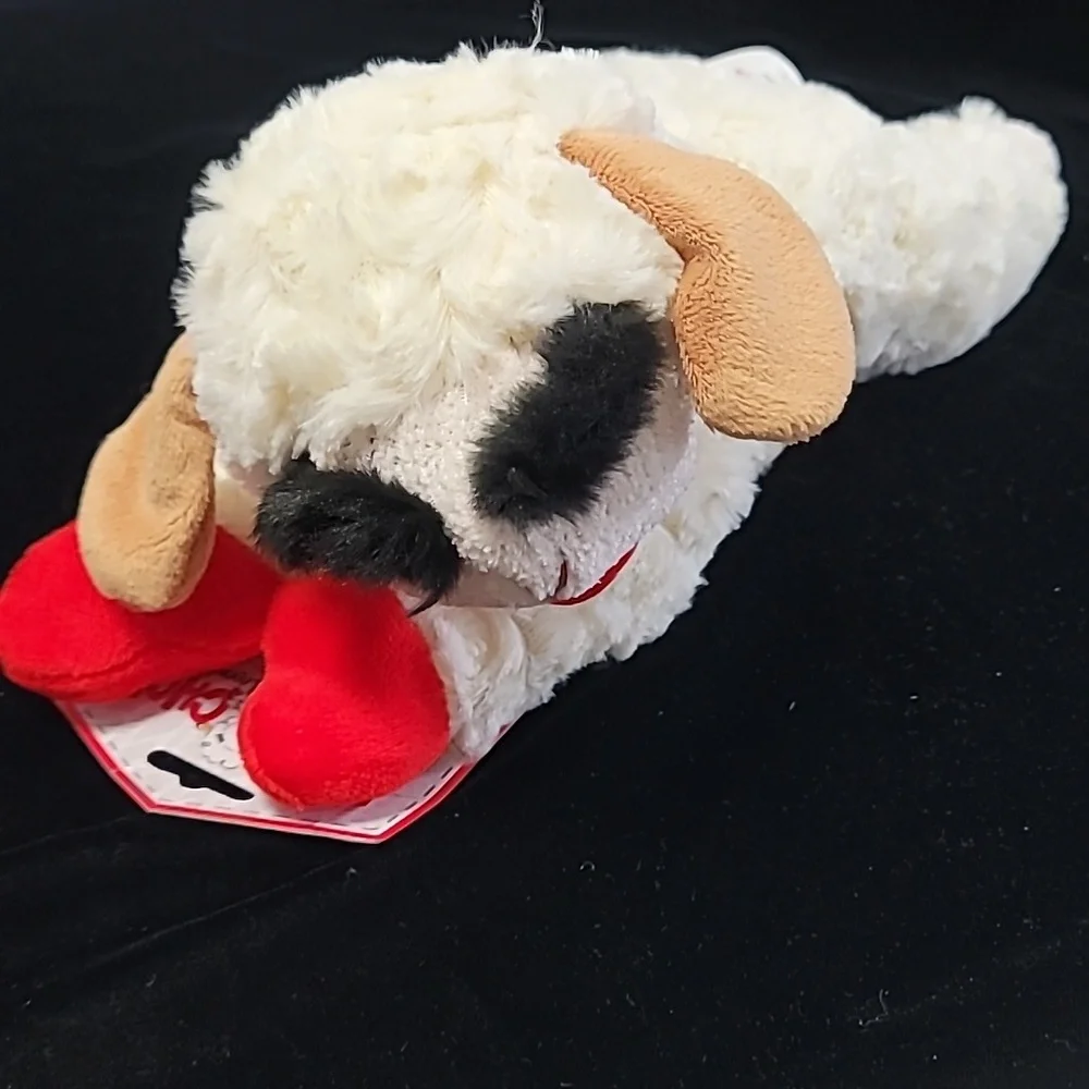 Multipet Lamb Chop Dog Toy with Squeaker, Large‎ Size NWT